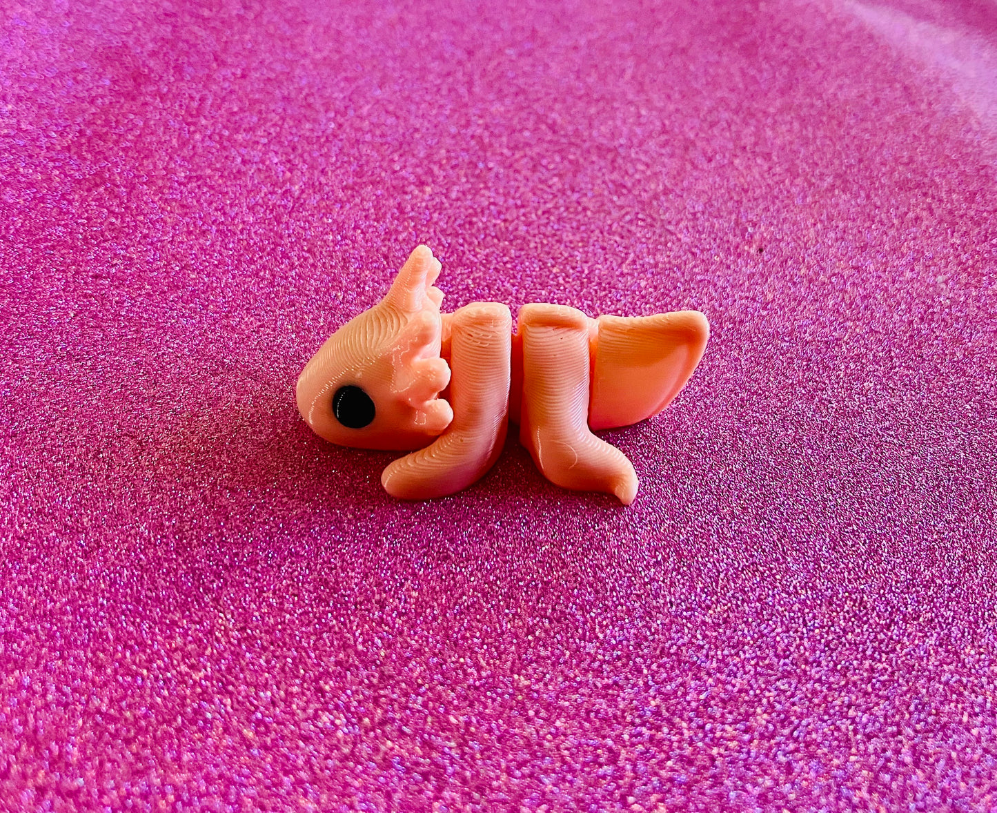 3D Printed Articulated Axolotl