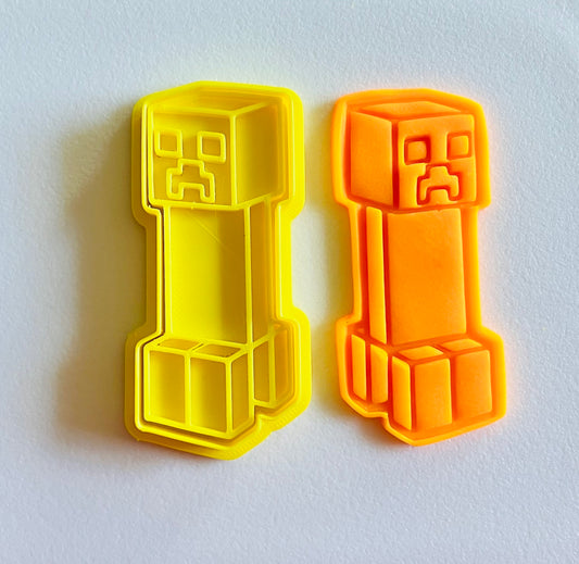 3D Printed Doh/Clay Cutter and Stamp #8