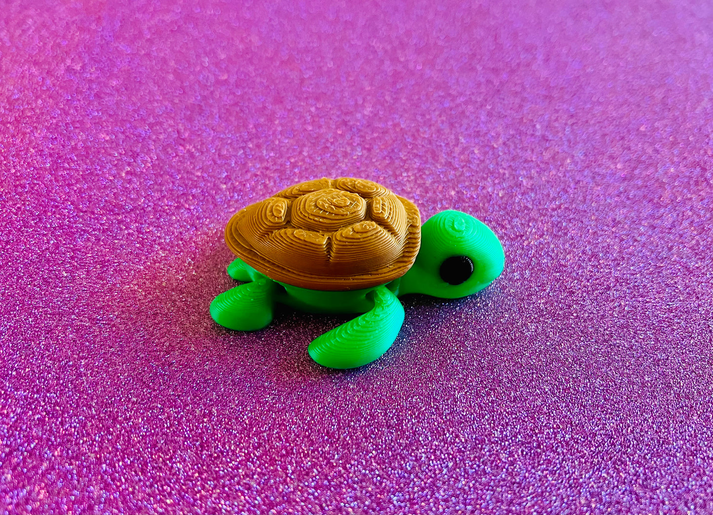 3D Printed Mini Articulated Turtle