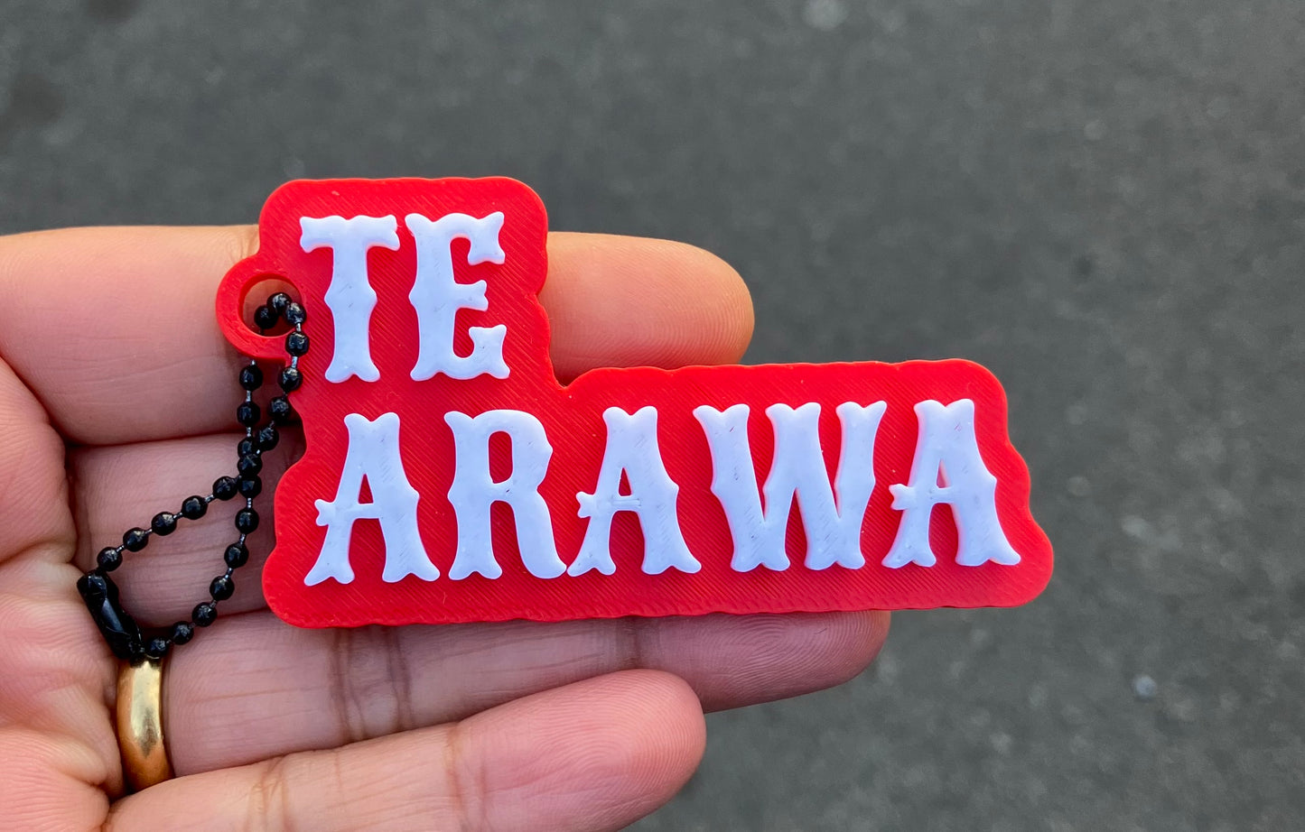 TE ARAWA Keychain/Bagchain