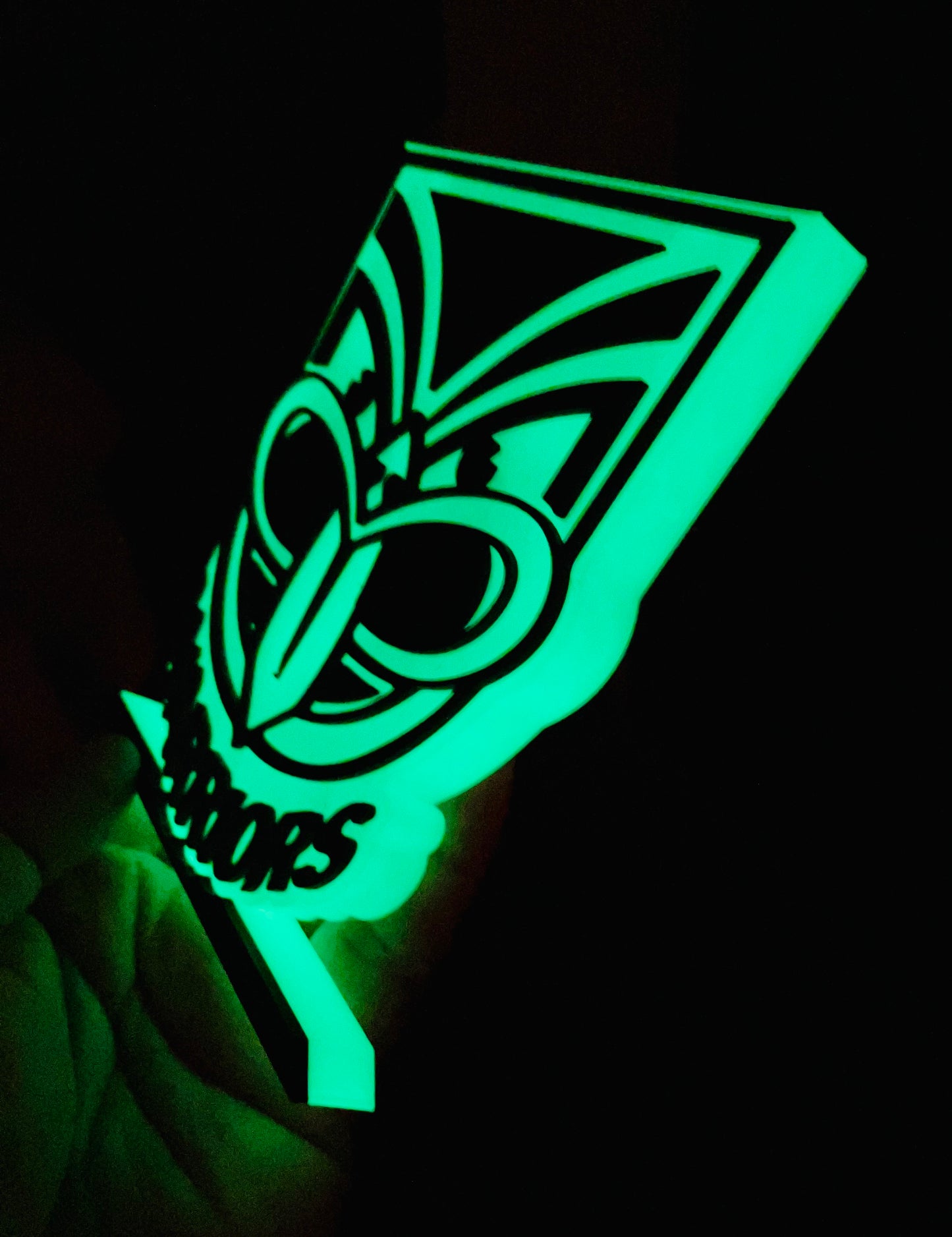 Sign/Stand #32 (Glows In The Dark)