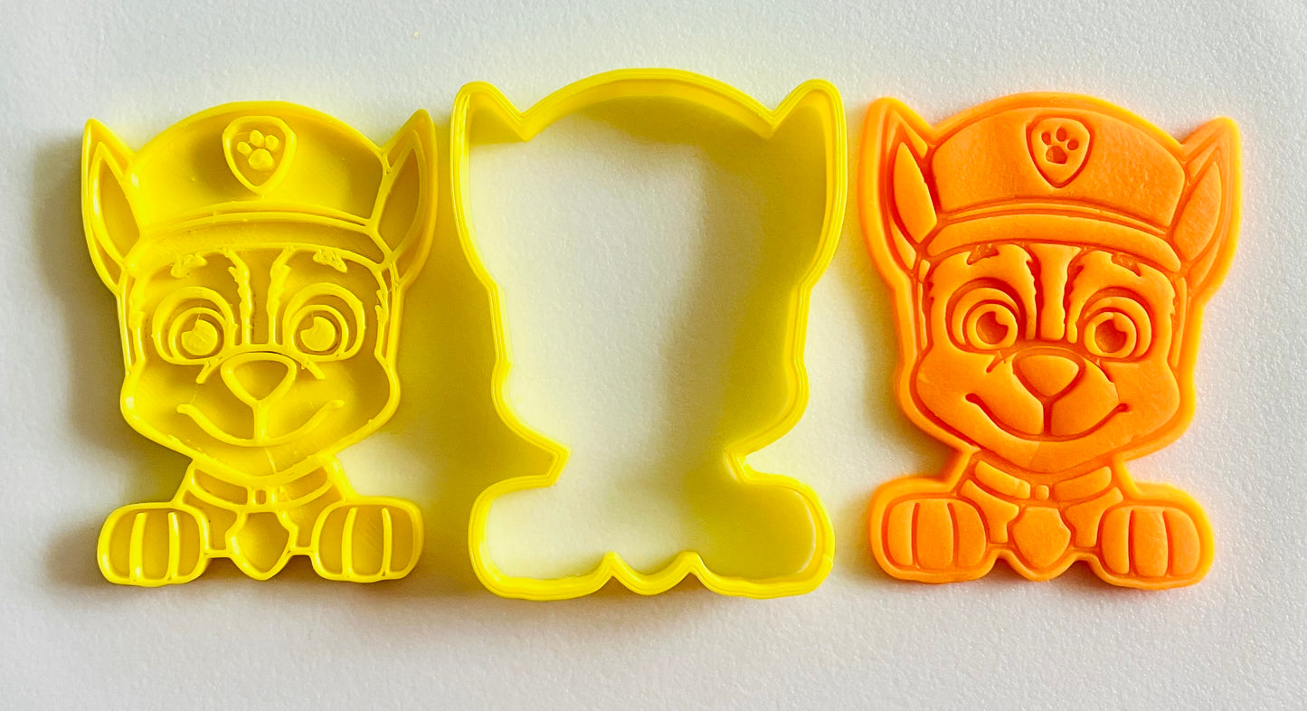 3D Printed Doh/Clay Cutter and Stamp #6