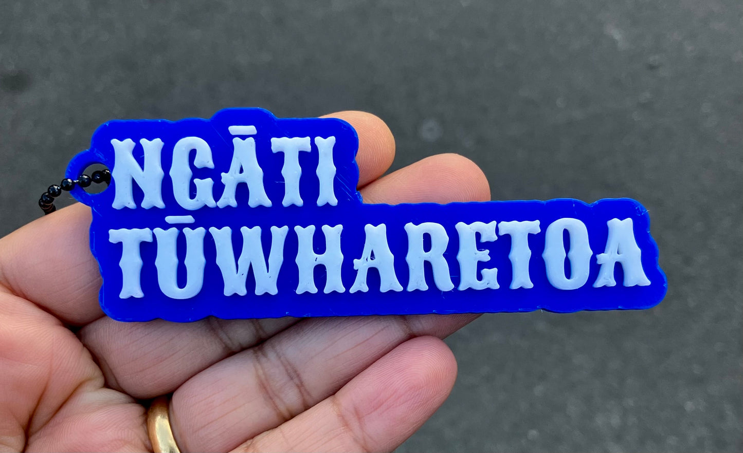 NGĀTI TŪWHARETOA Keychain/Bagchain
