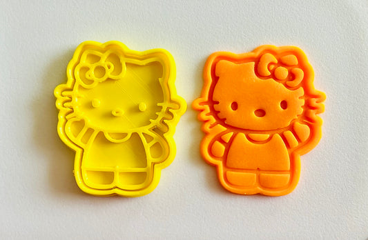 3D Printed Doh/Clay Cutter and Stamp #4