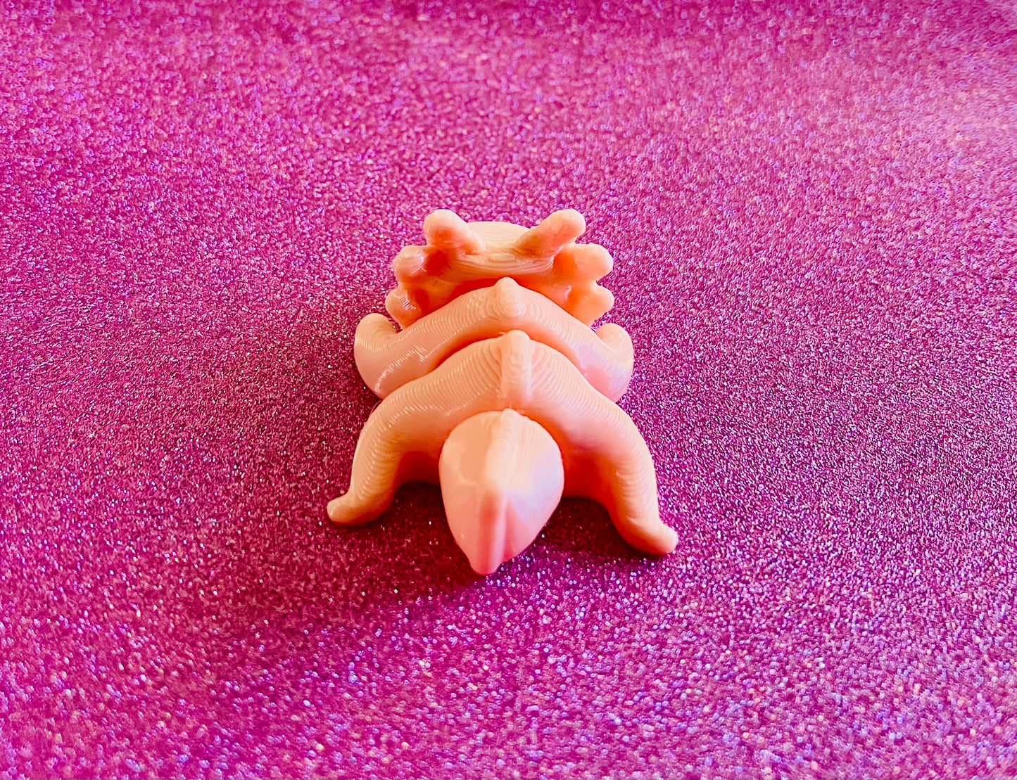 3D Printed Articulated Axolotl