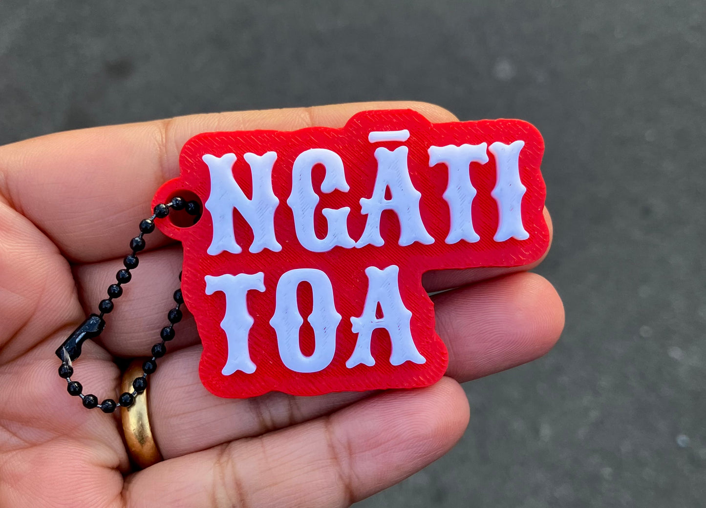 NGĀTI TOA Keychain/Bagchain
