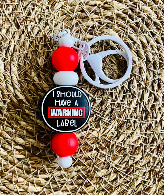 Beaded Keychain #18