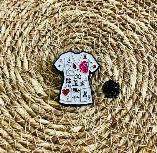Enamel Clothing Pin #21