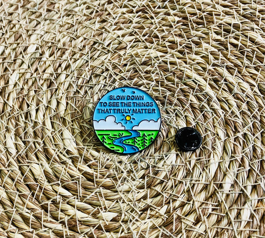 Enamel Clothing Pin #18