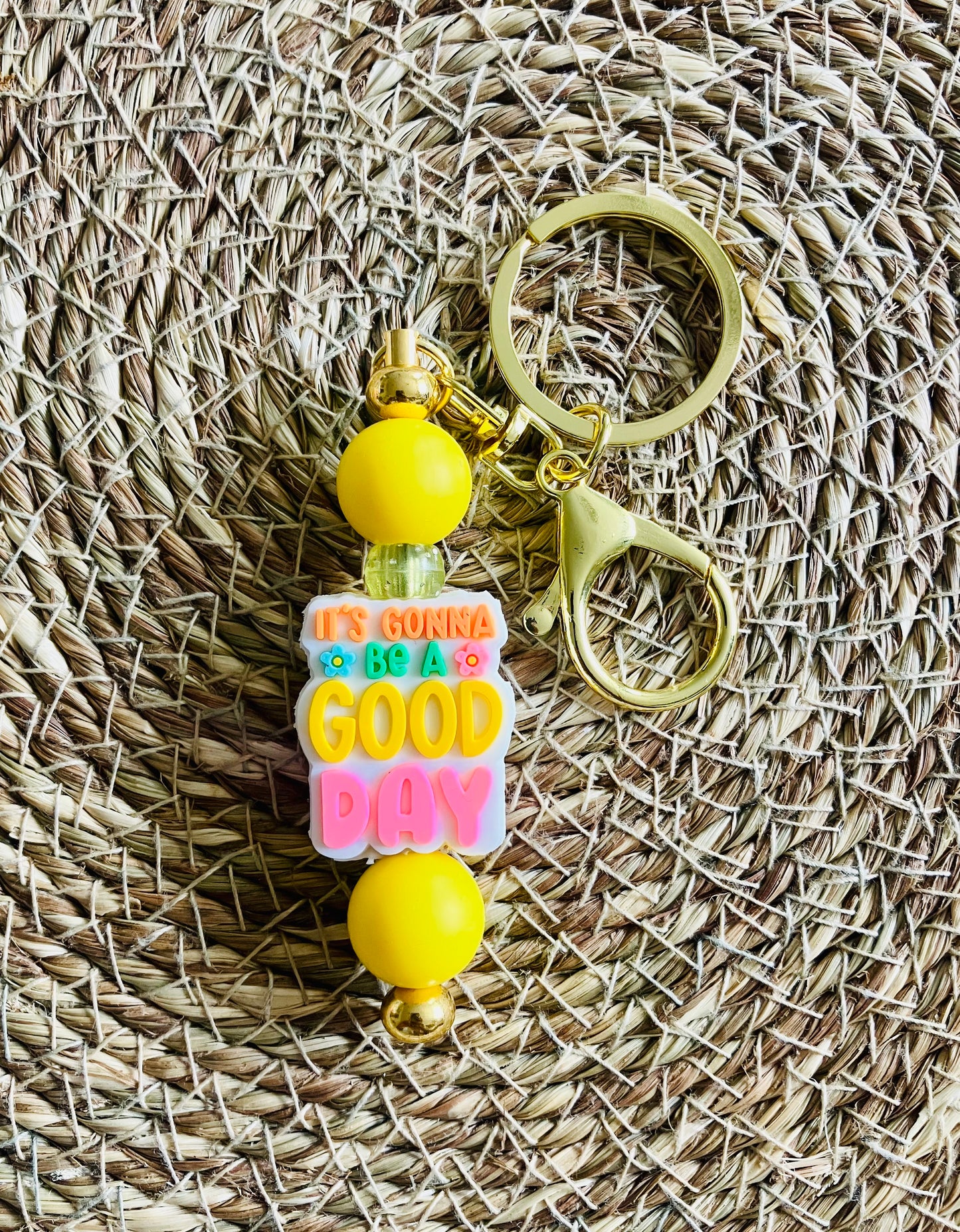 Beaded Keychain #1