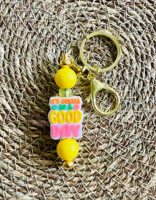 Beaded Keychain #1