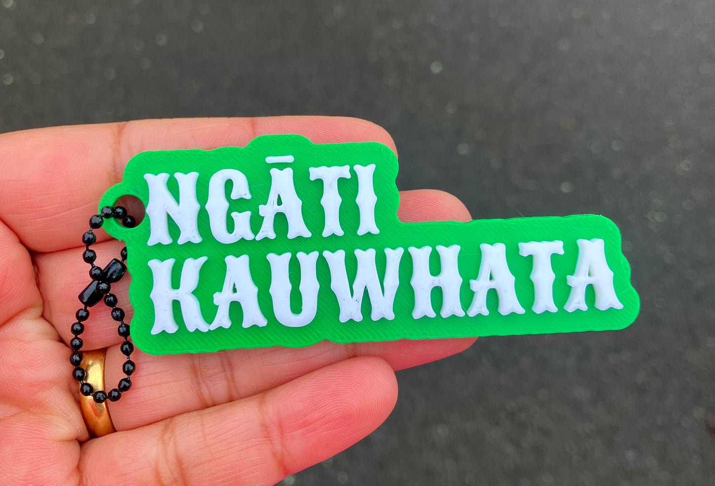 NGĀTI KAUWHATA Keychain/Bagchain