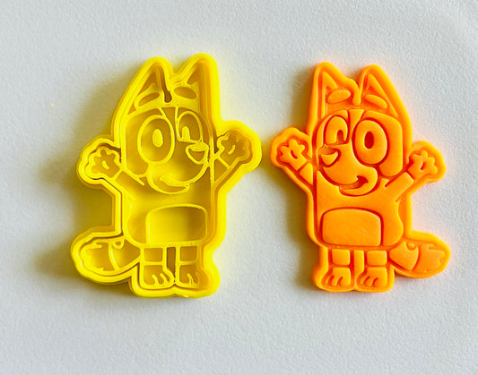 3D Printed Doh/Clay Cutter and Stamp #23