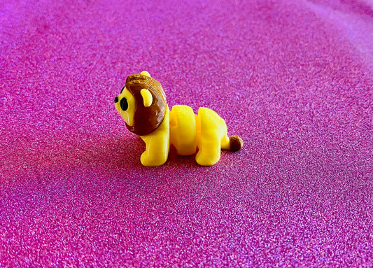 3D Printed Mini Articulated Lion