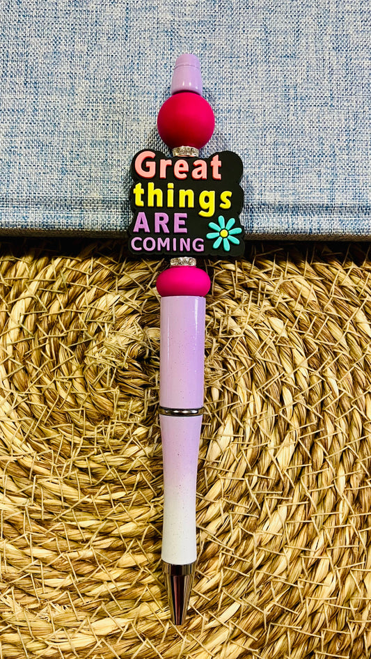 Beaded Pen @44