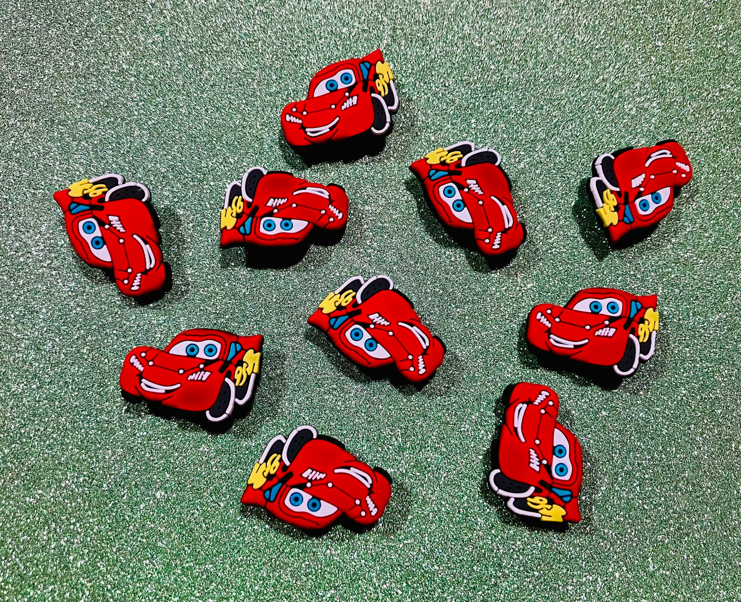 "77 Shoe Charms Pack of 10