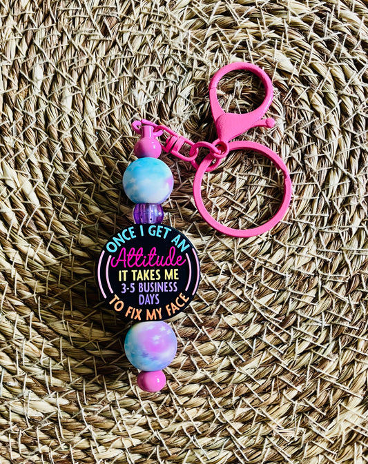 Beaded Keychain #5