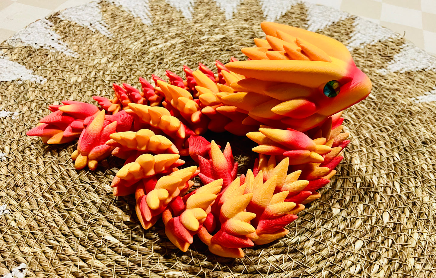 3D Printed Dragon 54cm approx