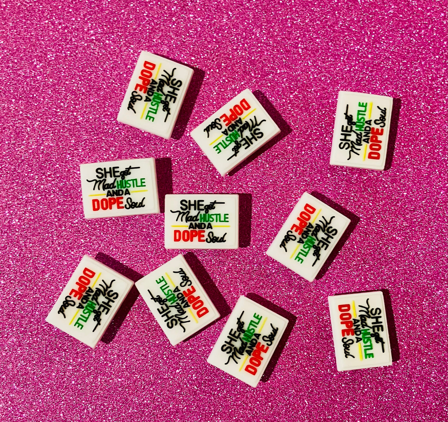 Pack of 10 Shoe Charms