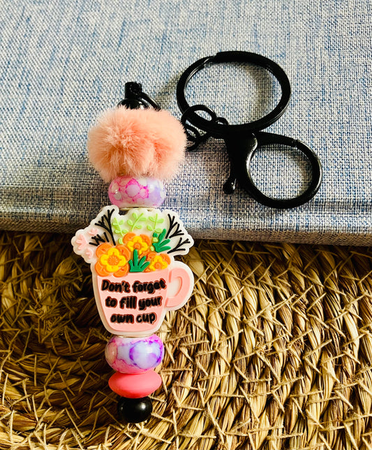 Beaded Keychain #11