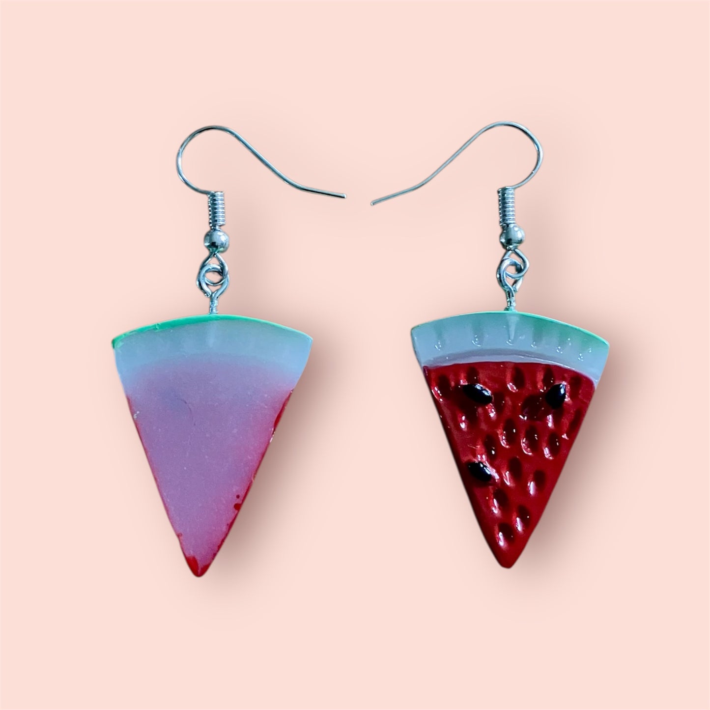 Watermelon Slice Earrings