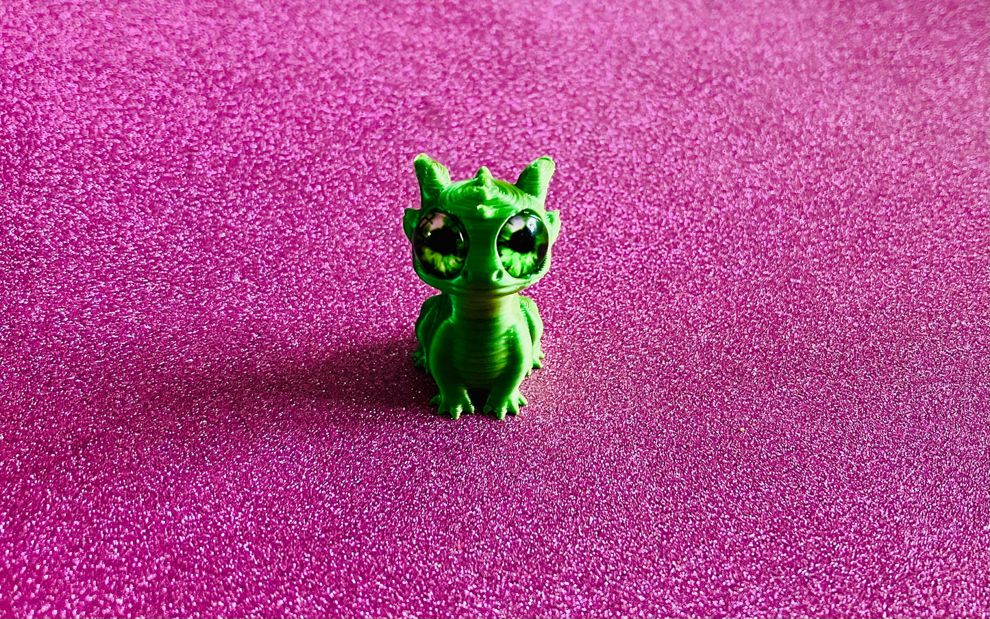 3D Printed Mini Dragon (Green)