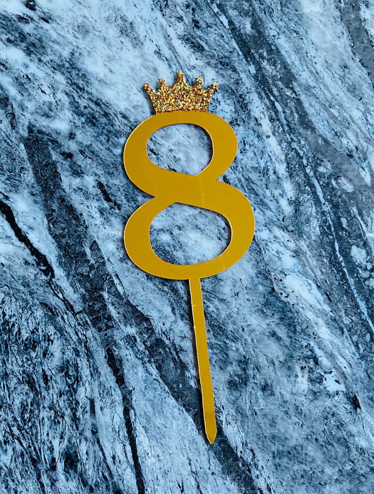 Number Cake Topper 8 (Clearance)