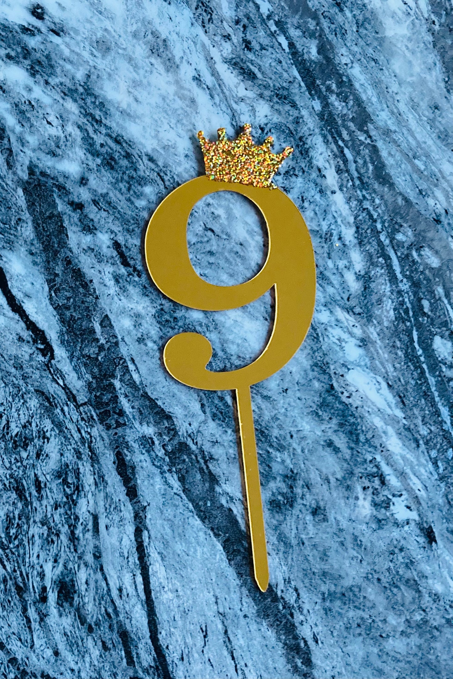 Number Cake Topper 9 (Clearance)