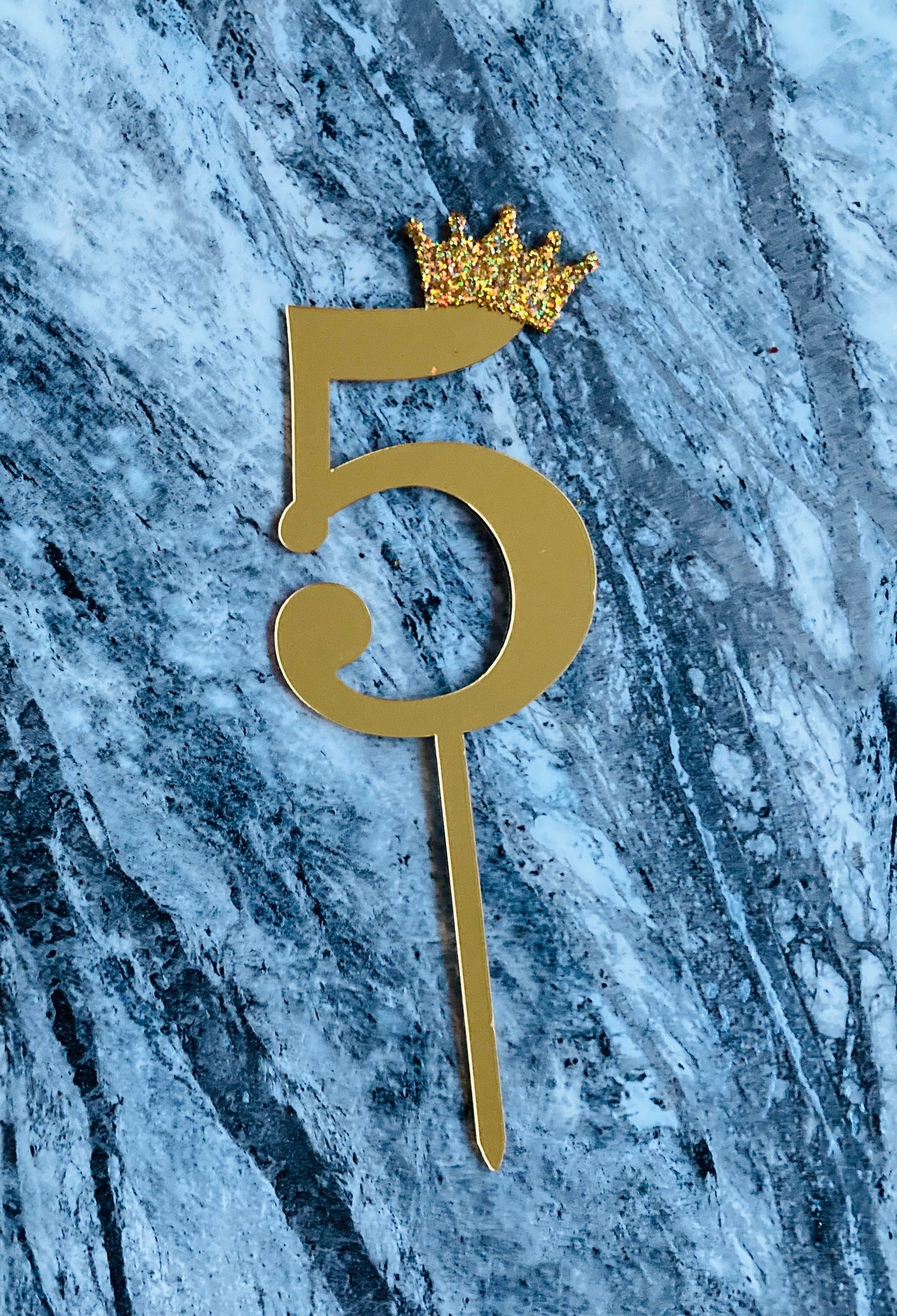 Number Cake Topper 5