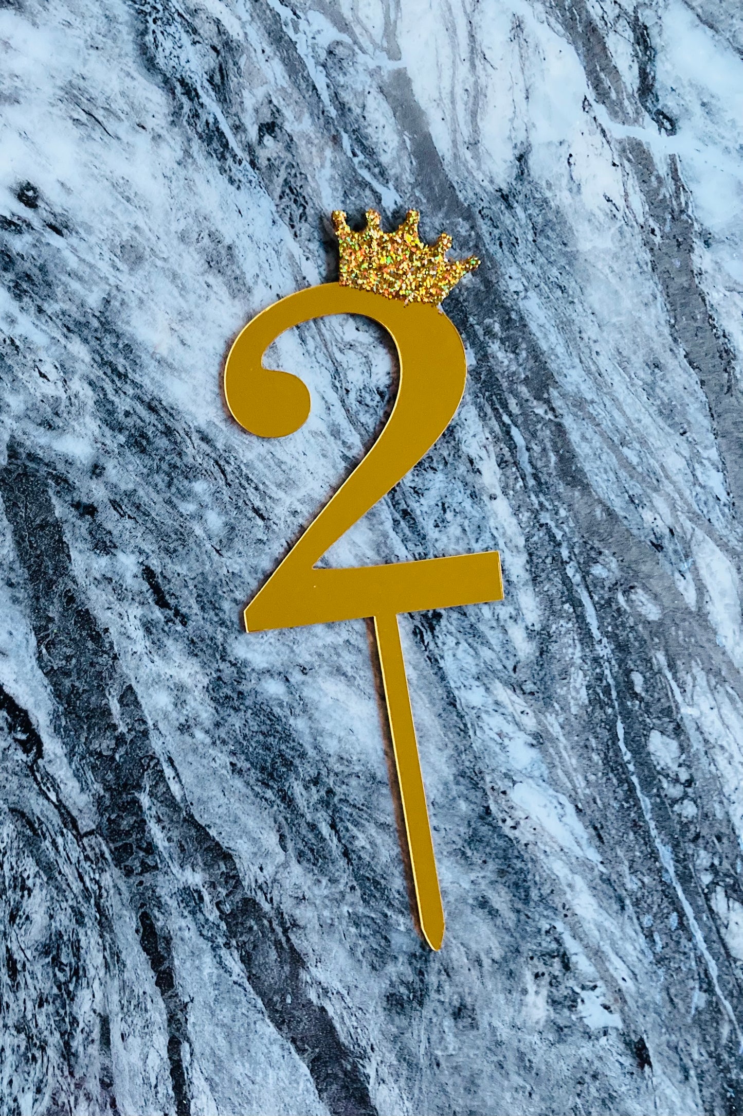 Number Cake Topper 2 (Clearance)