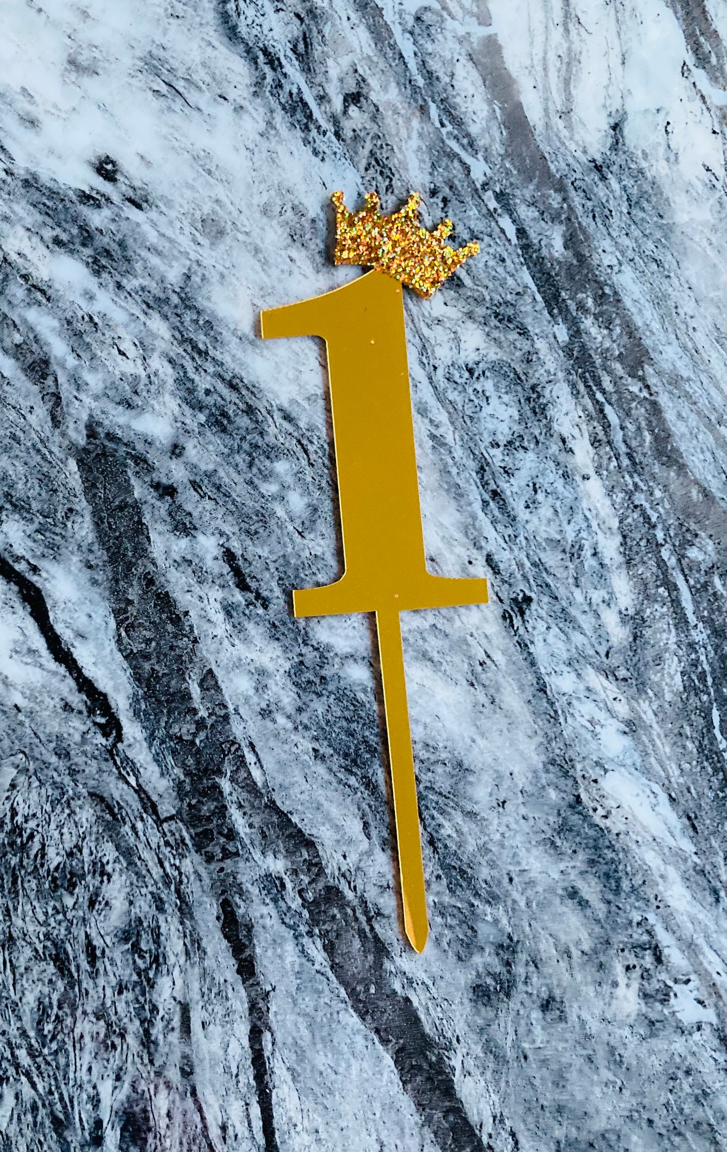 Number Cake Topper 1 (Clearance)
