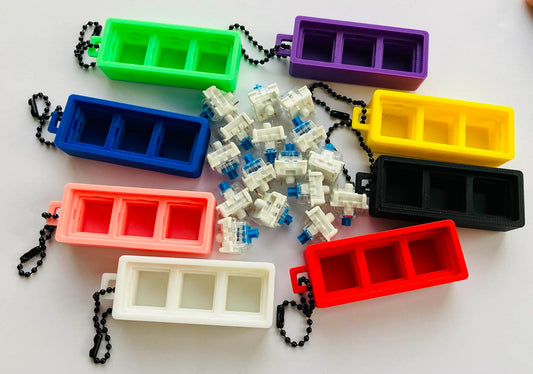 3 Clickers Keychain Base (Each Base comes with 3 Clickers)