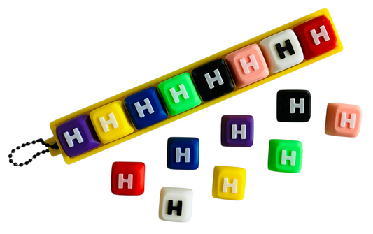 Letter "H" for Clicker Keychain