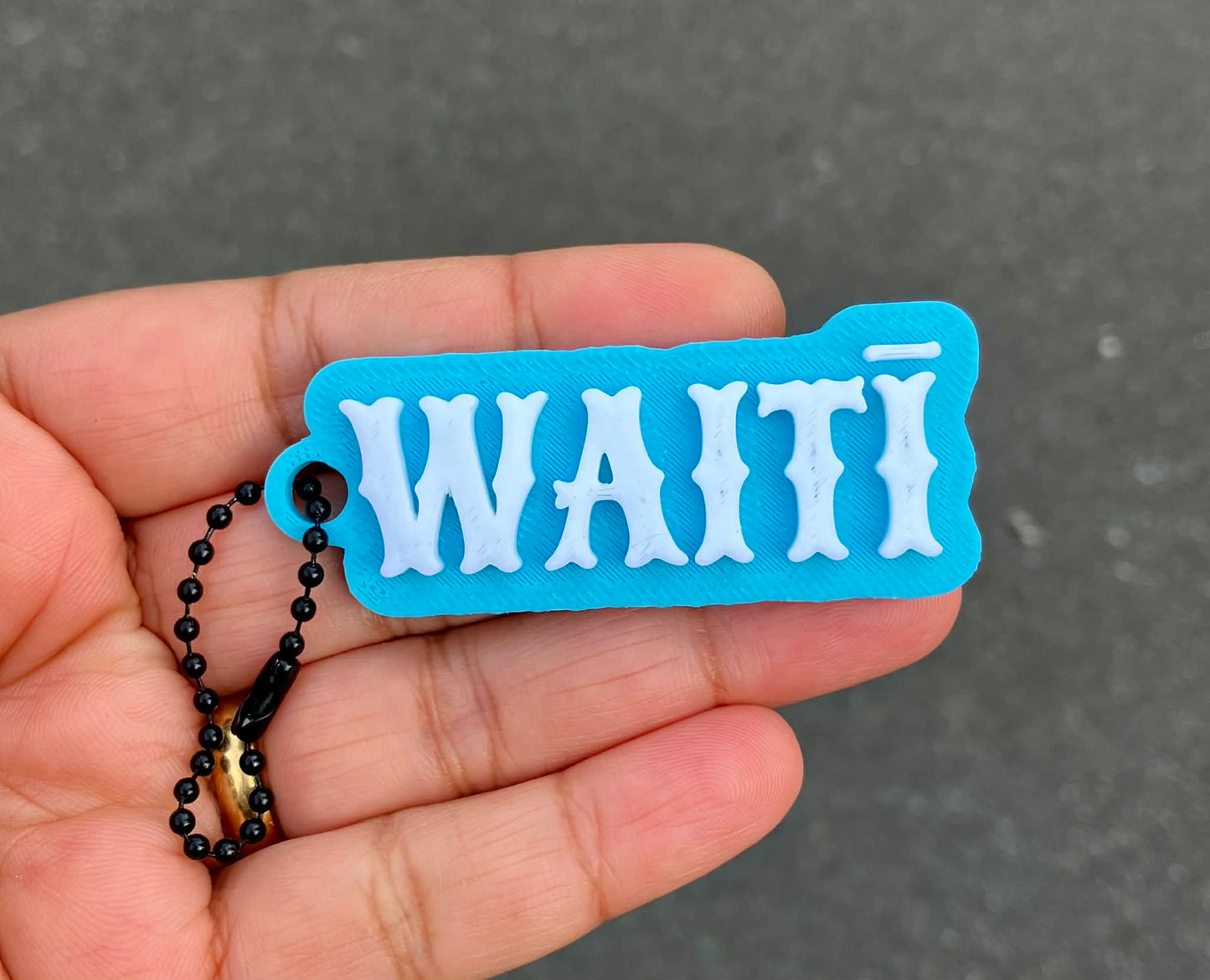 WAITĪ Keychain/Bagchain