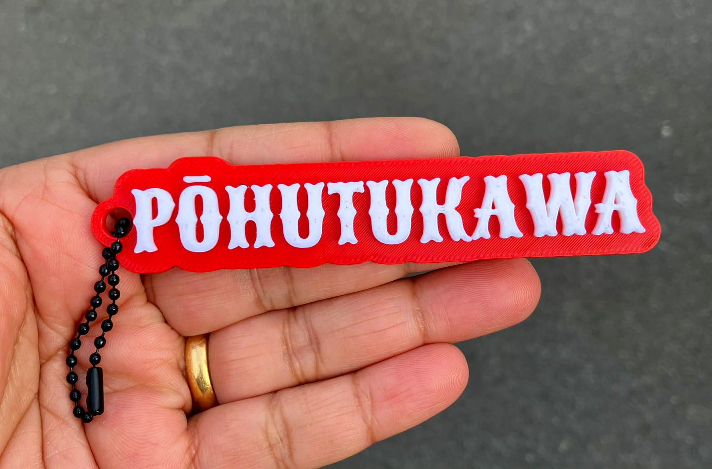 PŌHUTUKAWA Keychain/Bagchain