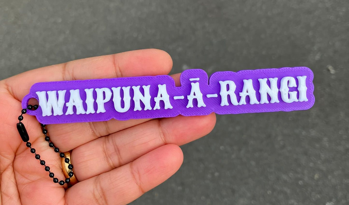 WAIPUNA-Ā-RANGI Keychain/Bagchain