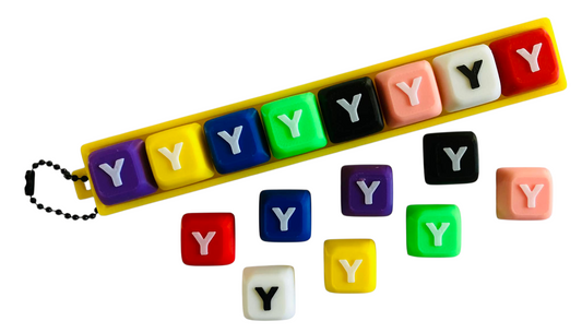 Letter "Y" for Clicker Keychain