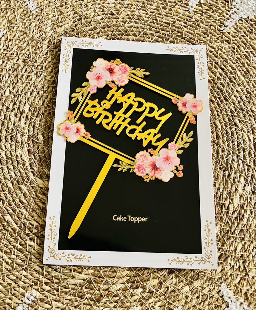 Birthday Cake Topper ^2 (Clearance)