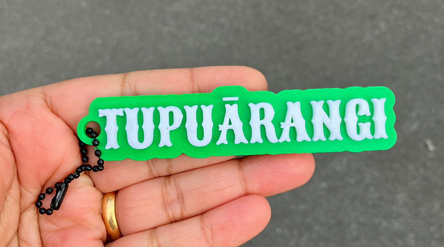 TUPUĀRANGI Keychain/Bagchain