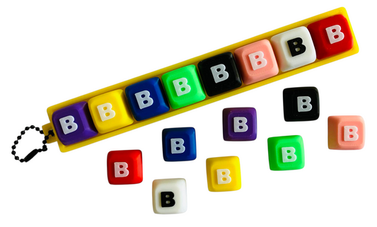 Letter "B" for Clicker Keychain