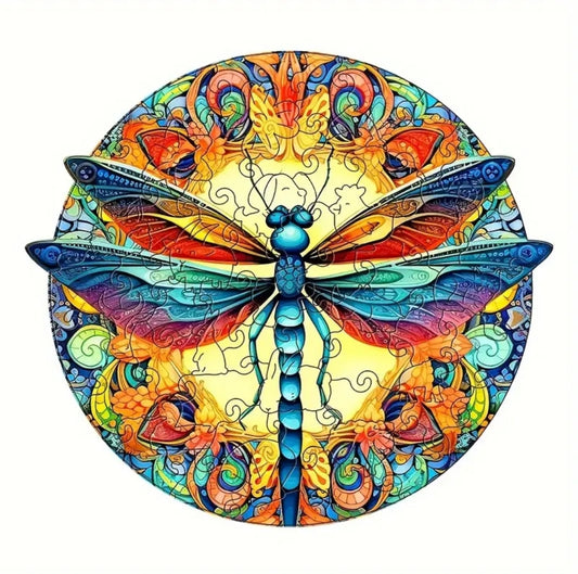 Dragonfly Wooden Puzzle