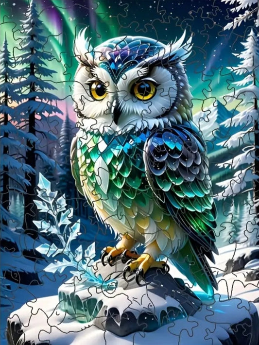 Owl Wooden Puzzle