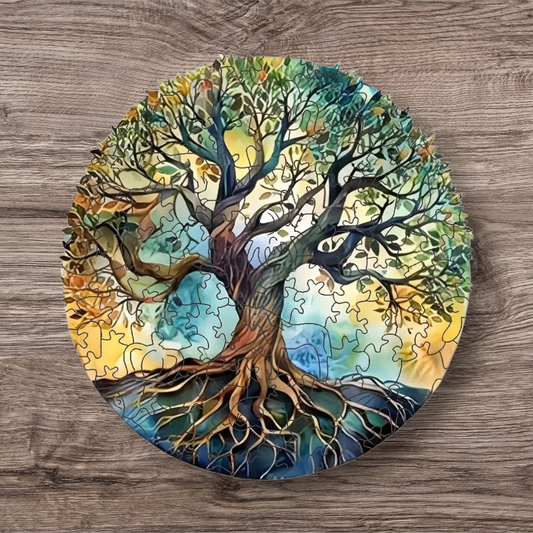 Tree Wooden Puzzle