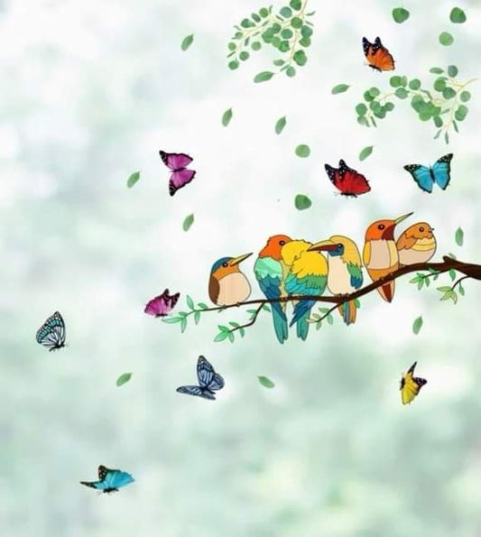 Self Adhesive Wall Sticker :10