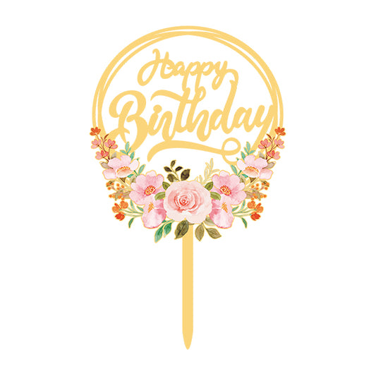 Happy Birthday Cake Topper #10 (Sale)