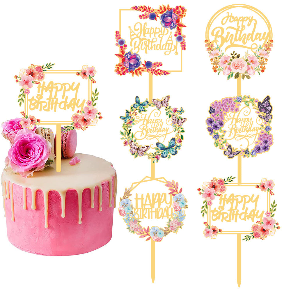 (Sale) Happy Birthday Cake Topper #2